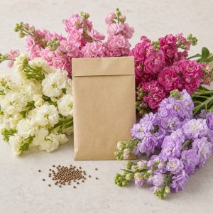 Rainbow Quartet Stock Flower Seeds - 50 Seeds