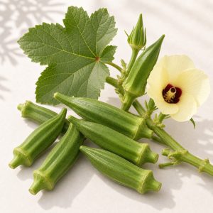 Clemson Spineless Okra Seeds - 50 seeds - Nuptial Co. Seeds seeds - Approx. 50 Organic, Non-GMO seeds, Full sun - Approx....