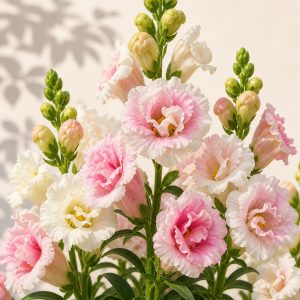 Sweet Duet Appleblossom Snapdragon Seeds - 25 pelleted seeds - Nuptial Co. Seeds seeds - 25 pelleted seeds, Full sun to pa...