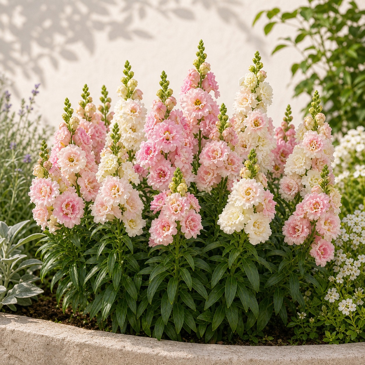 Sweet Duet Appleblossom Snapdragon Seeds - 25 pelleted seeds - Image 3