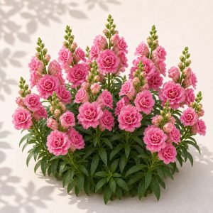 Sweet Duet Rose Snapdragon Seeds - 25 pelleted seeds