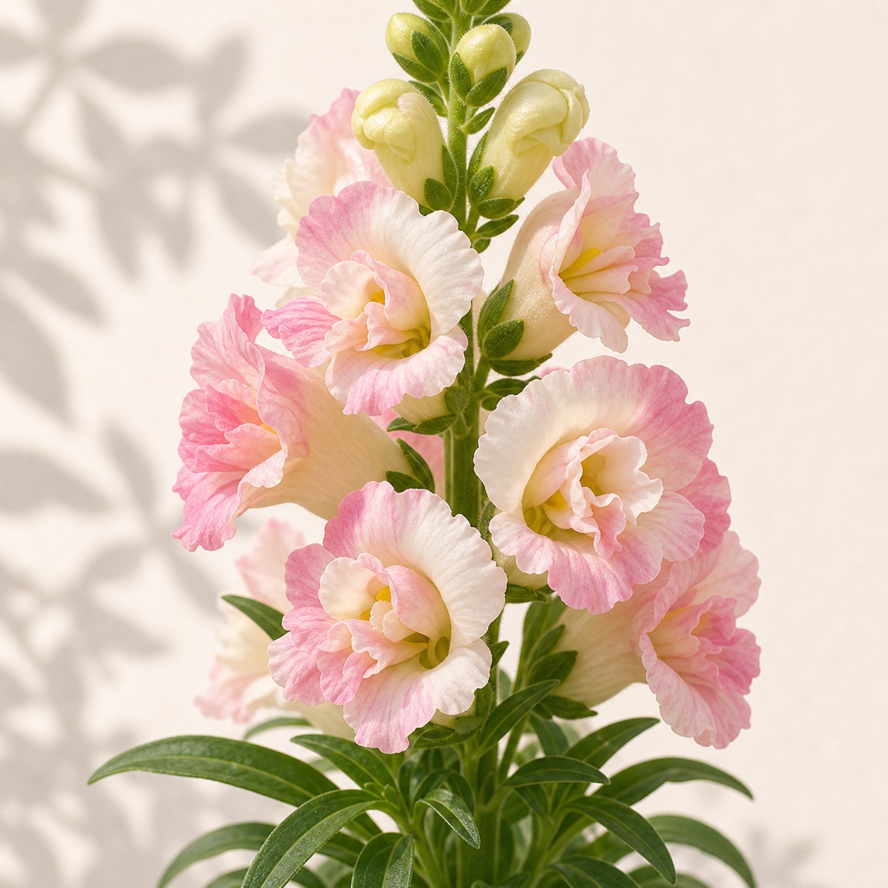 Twinny Appleblossom Snapdragon Seeds - 25 seeds - Image 2