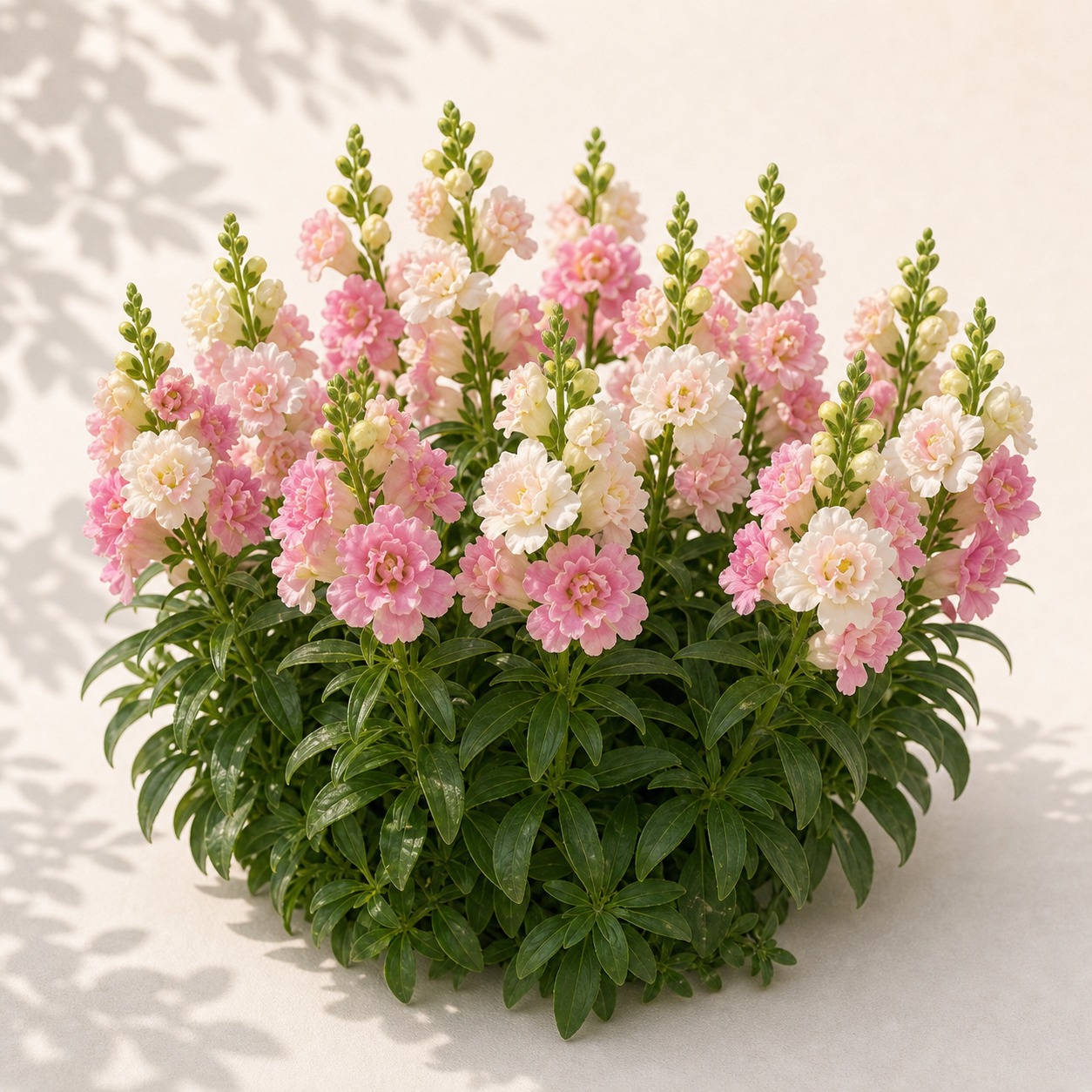 Twinny Appleblossom Snapdragon Seeds - 25 seeds - Image 3
