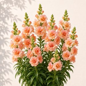 Twinny Peach Snapdragon Seeds - 25 seeds