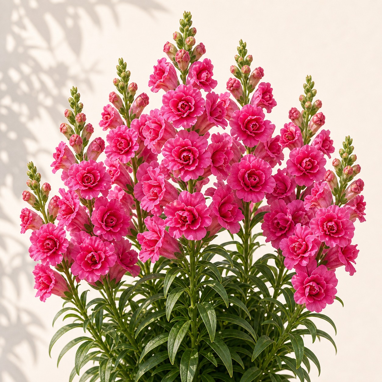 Doubleshot Hot Pink Snapdragon Seeds - 25 seeds