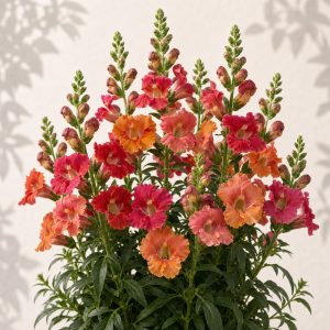 Madame Butterfly Cherry Bronze Snapdragon Seeds - 25 seeds