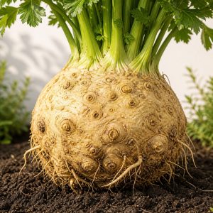 Giant Prague Celeriac Seeds - 500 seeds - Nuptial Co. Seeds seeds - 500 seeds, Full sun - 500 seeds / Full sun