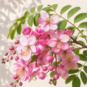 Pink Shower Tree Seeds - 10 seeds - Nuptial Co. Seeds seeds - 10 seeds, Full sun - 10 seeds / Full sun