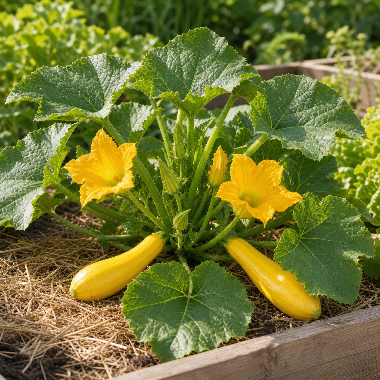 Straightneck Yellow Squash Seeds - 25 seeds - Image 3