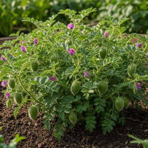 Black Garbanzo Bean Seeds - 25 seeds