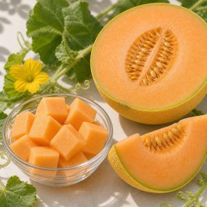 Crenshaw Golden Skin Cantaloupe Melon Seeds - 20 seeds - Nuptial Co. Seeds seeds - 20 seeds, Full sun - 20 seeds / Full sun