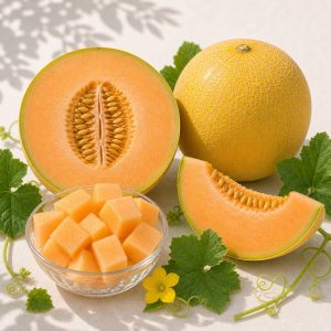 Crenshaw Golden Skin Cantaloupe Melon Seeds - 20 seeds