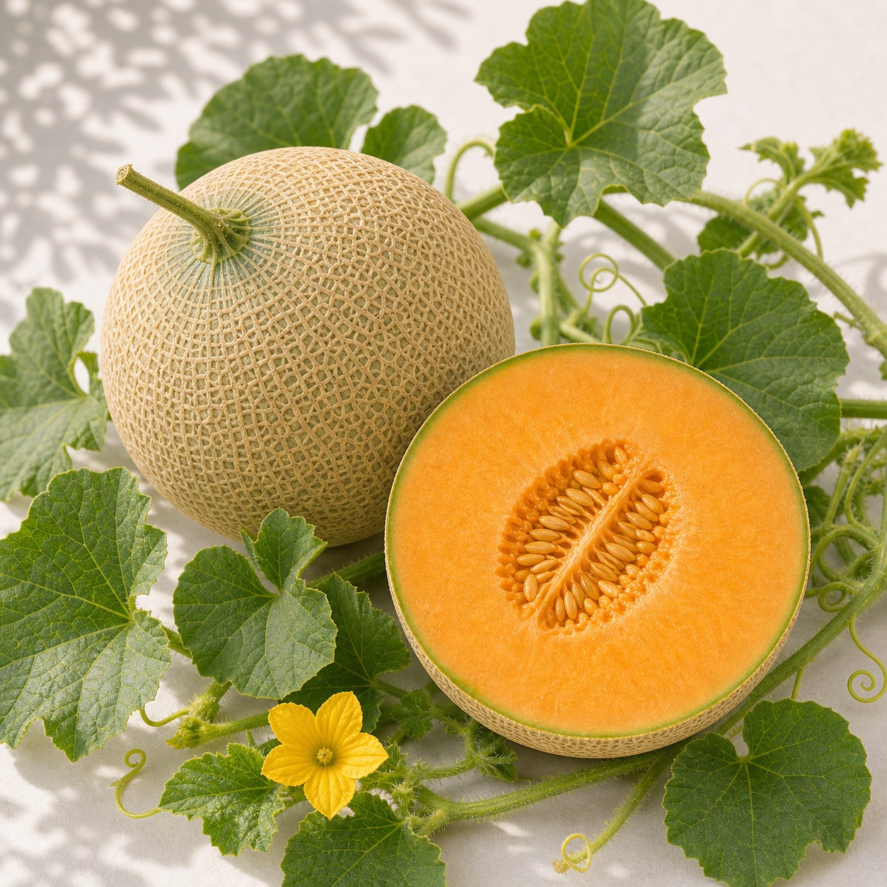 Hot Climate Cantaloupe Seeds - 25 seeds