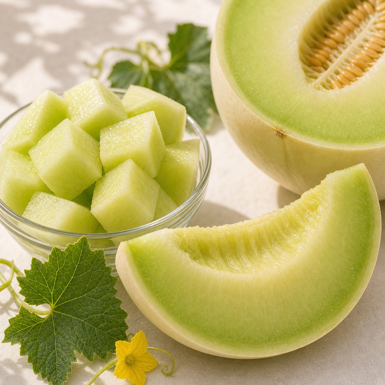 Green Flesh Honeydew Melon Seeds - 25 seeds - Image 2