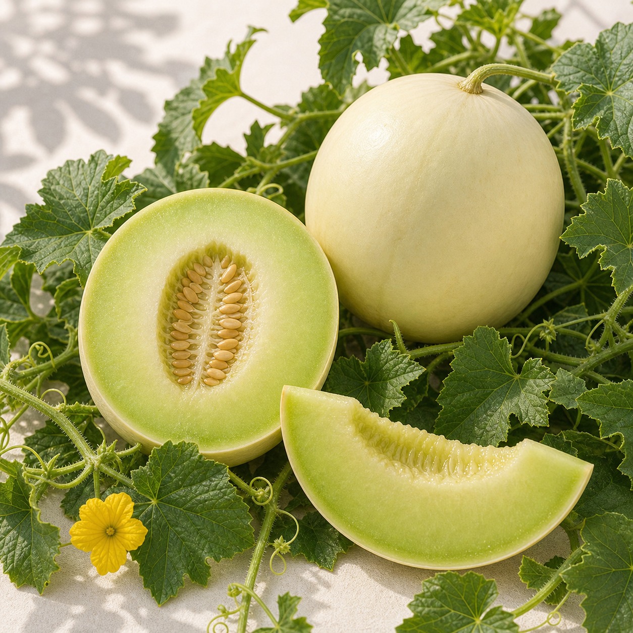Green Flesh Honeydew Melon Seeds - 25 seeds - Image 3