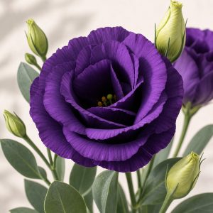 ABC Purple Lisianthus Seeds - 20 pelleted seeds - Nuptial Co. Seeds seeds - 20 pelleted seeds, Full sun - 20 pelleted seed...