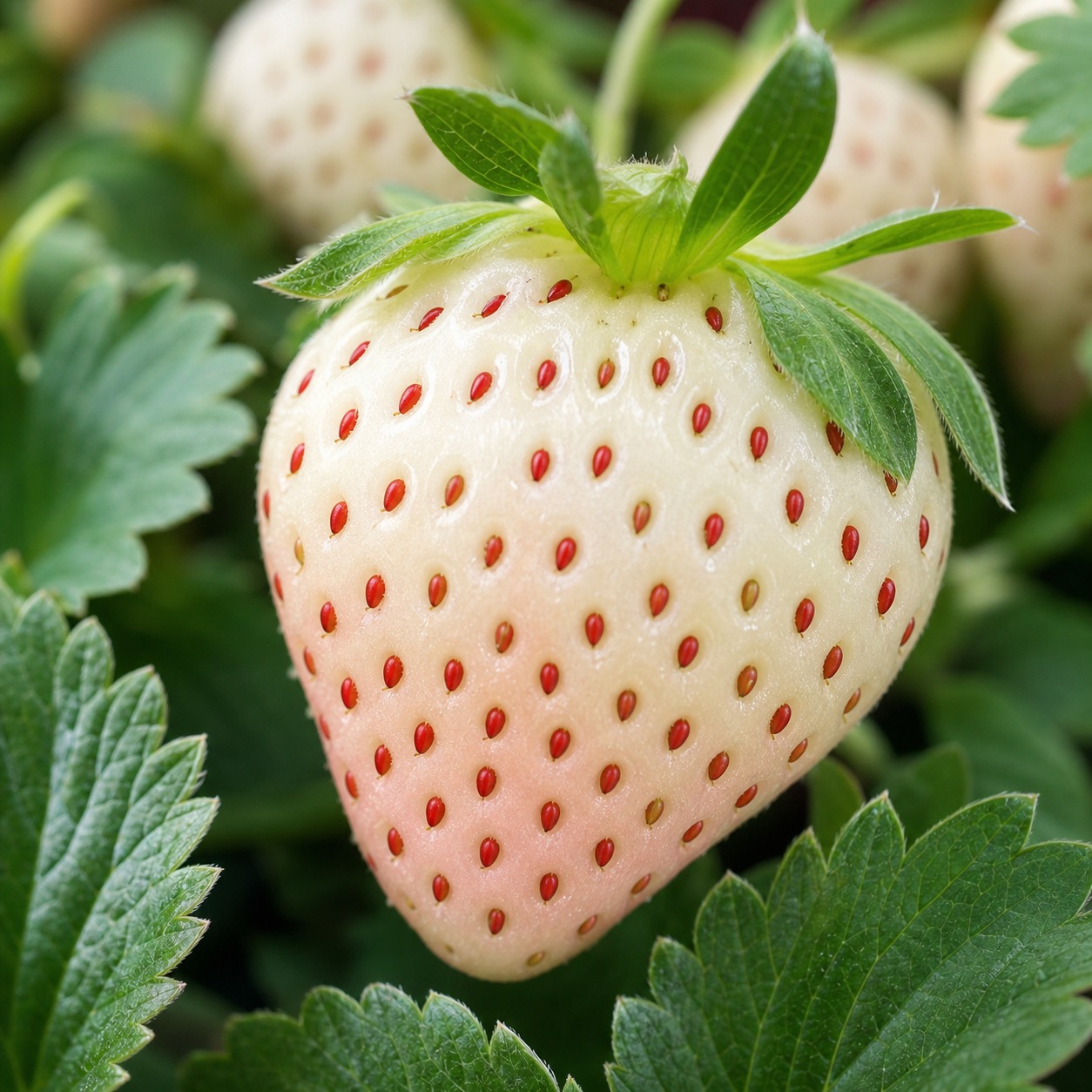 White Soul Strawberry Seeds - 100 seeds - Image 2