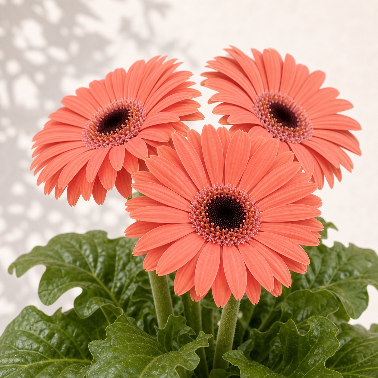 Joybera Coral Dark Eye Gerbera Daisy Seeds - 5 coated seeds - Image 2