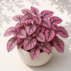 Rose Polka Dot Plant Seeds - 10 seeds - Nuptial Co. Seeds seeds - 10 seeds, Bright indirect light indoors; partial shade o...