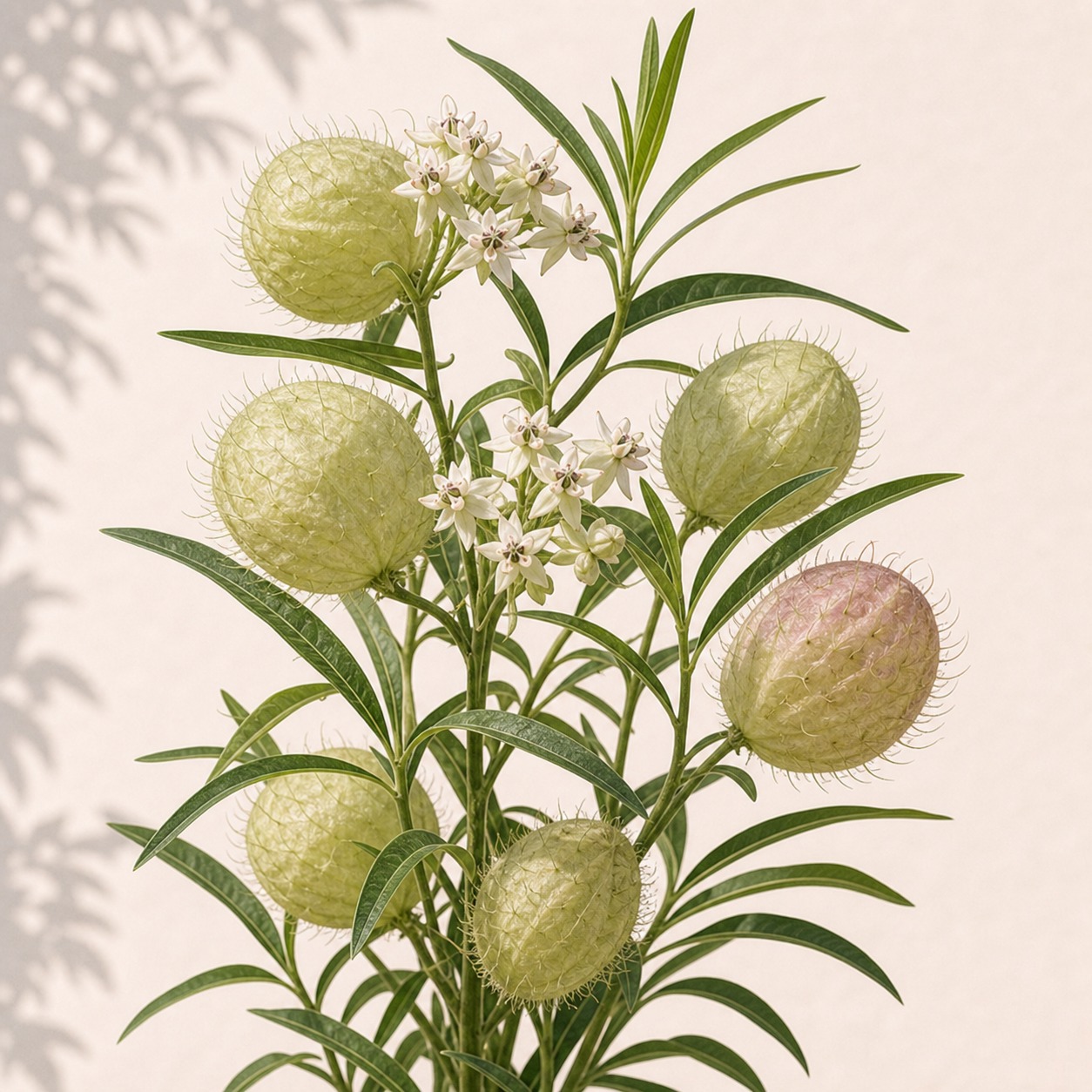 Hairy Balls Milkweed Seeds - 10 seeds