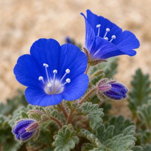 Desert Bluebell Seeds - 50 seeds - Nuptial Co. Seeds seeds - 50 seeds, Full sun - 50 seeds / Full sun