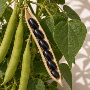 Black Bean Seeds - 20 seeds - Nuptial Co. Seeds seeds - 20 seeds, Full sun - 20 seeds / Full sun