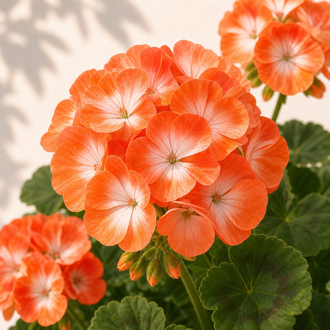 Orange Bicolor Geranium Seeds - 10 seeds - Image 2
