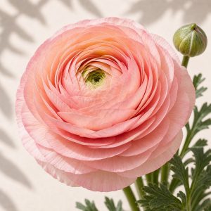 Magic Pink Peach Ranunculus Seeds - 20 seeds - Nuptial Co. Seeds seeds - 20 pelleted seeds, Full sun - 20 pelleted seeds /...