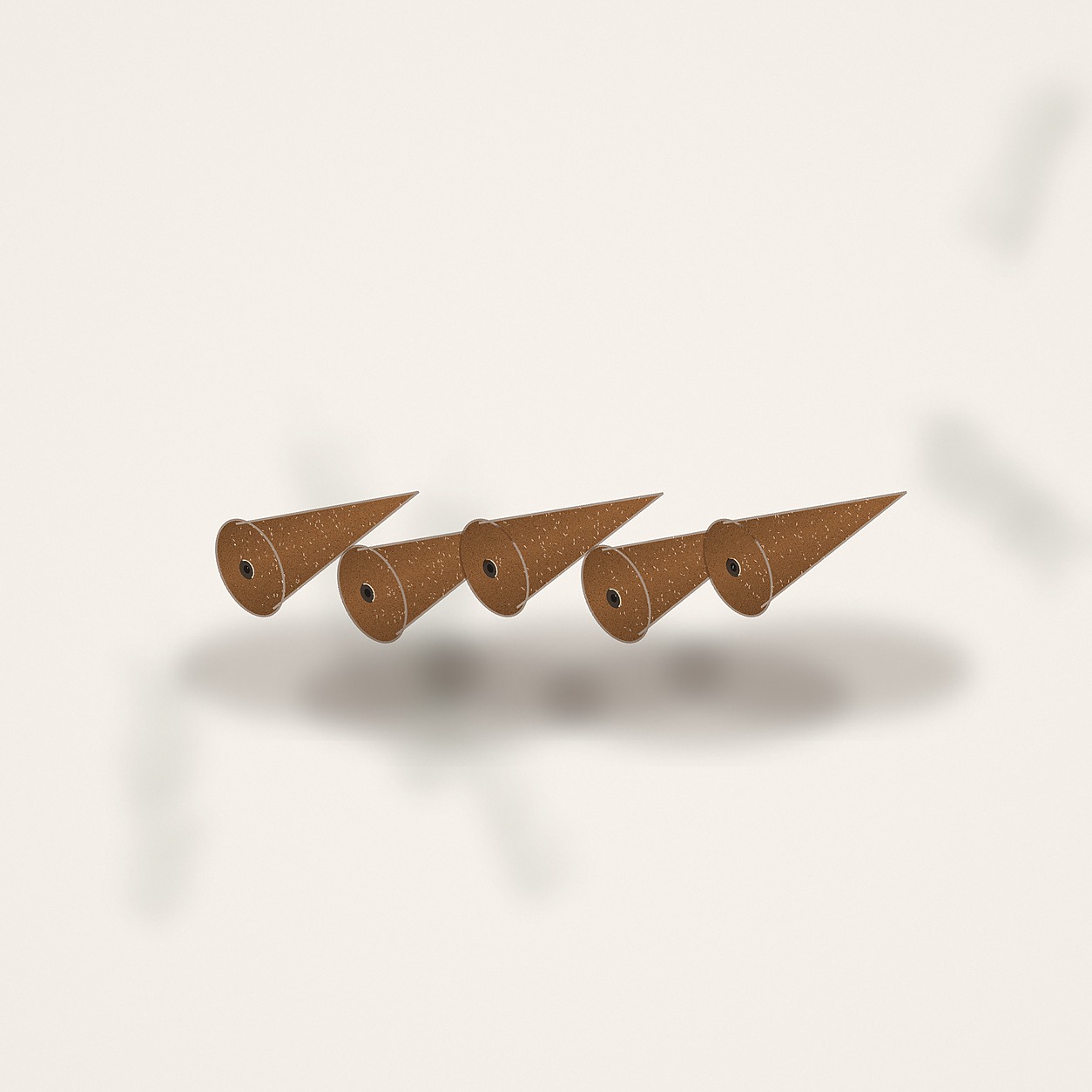 Handmade Backflow Incense Cones - 20 pack - Image 2