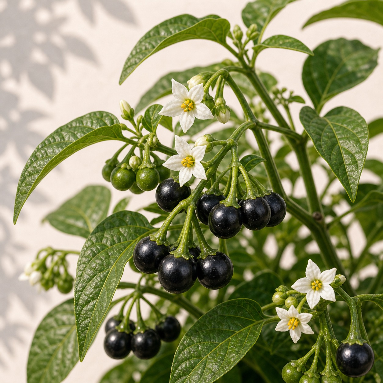 Black Nightshade Seeds - 25 seeds - Image 2