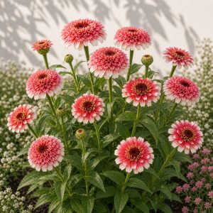 Zinderella Fizz Zinnia Seeds - 10 seeds