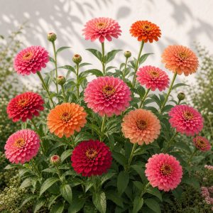 Aurora Zinnia Seeds - 25 seeds