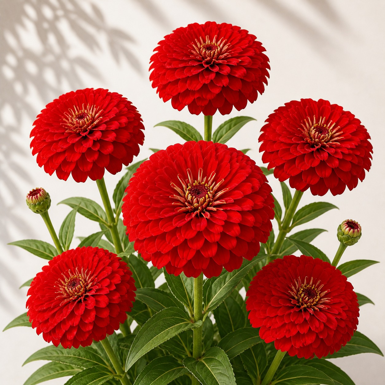 Benarys Giant Scarlet Zinnia Seeds - 25 seeds