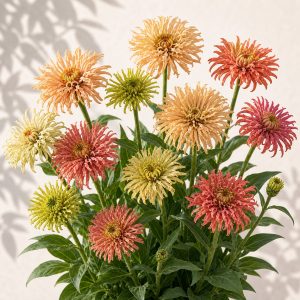 Agave Cactus Zinnia Seeds - 25 seeds