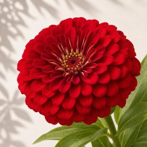 Benarys Giant Deep Red Zinnia Seeds - 25 seeds - Nuptial Co. Seeds seeds - 25 Non-GMO seeds, Full sun - 25 Non-GMO seeds /...