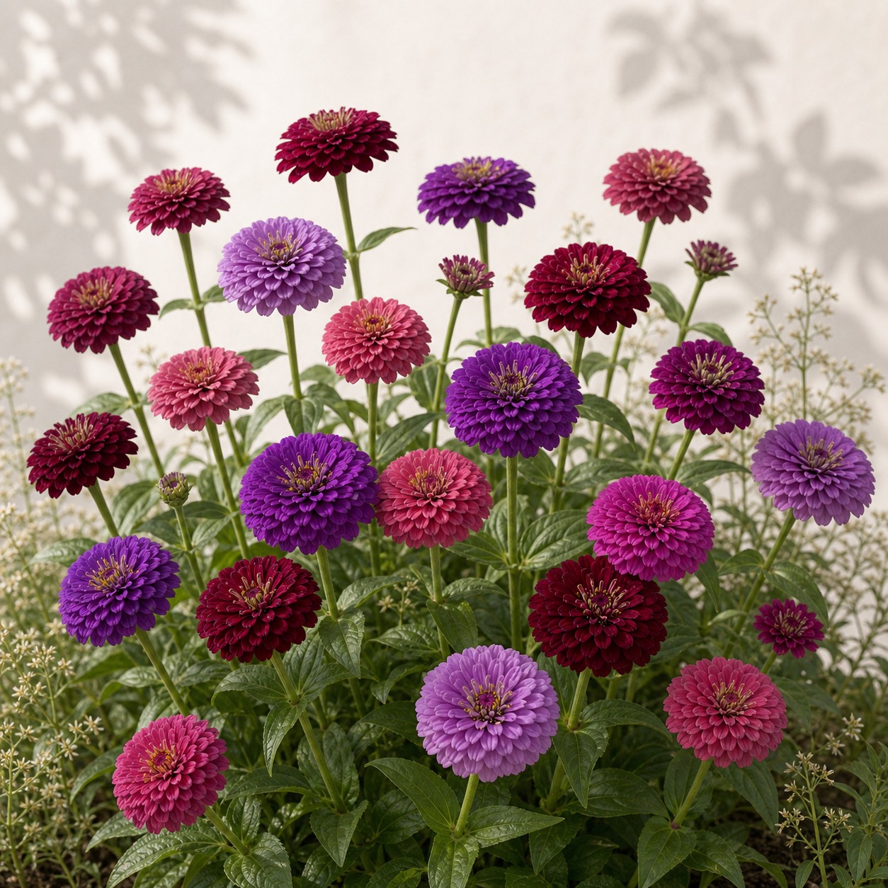 Blackberry Wine Zinnia Seeds - 100 seeds - Image 3